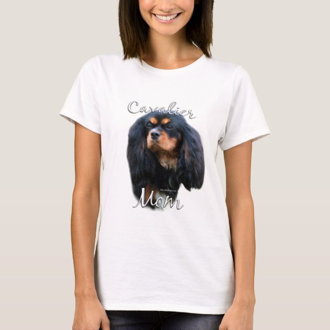 T-shirt Cavalier King Charles Spaniel Maman 2 (Devant)