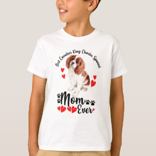 T-shirt Cavalier King Charles Spaniel Maman Jamais