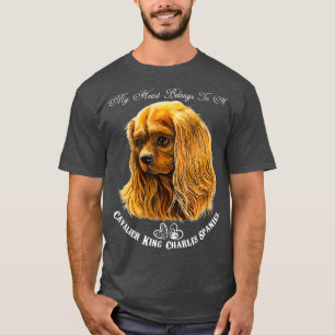 T-shirt Cavalier King Charles Spaniel Ruby