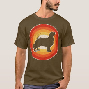 T-shirt Cavalier King Charles Spaniel Sunset Retro pour ho