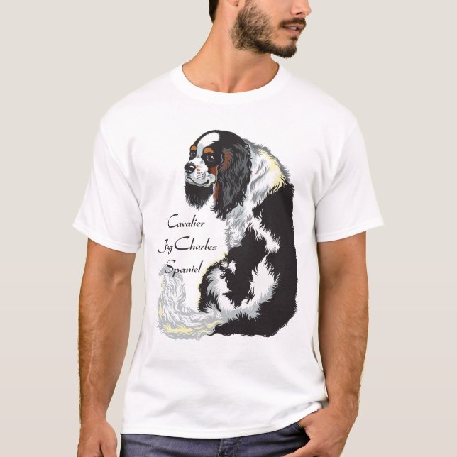 T-shirt cavalier roi spaniel (Devant)