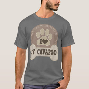 T-shirt Cavapoo Amoureux des chiens Animaux de compagnie