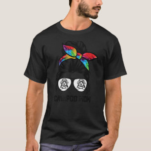 T-shirt Cavapoo chien maman désordre pisse lunettes de che