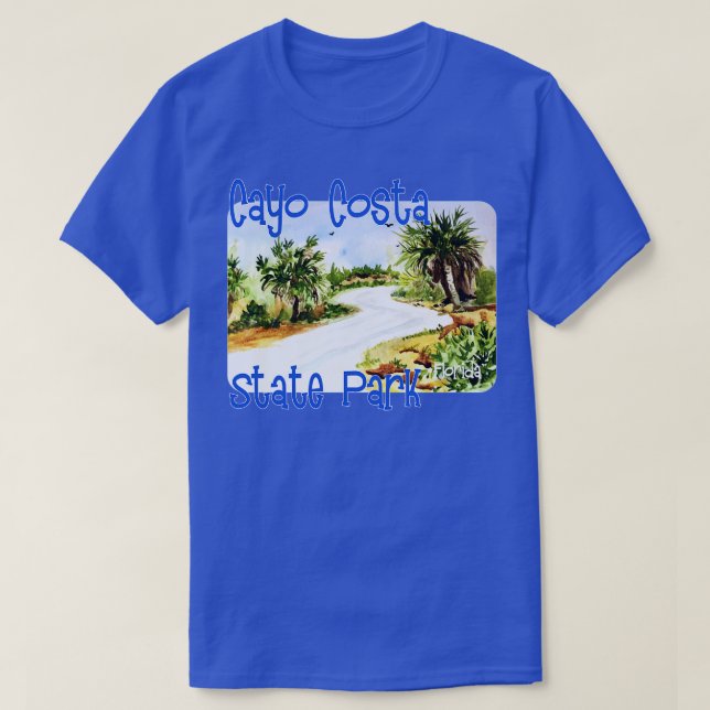 T-shirt Cayo Costa State Park Floride (Design devant)