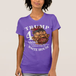 T-shirt CBP DHS FBI Trump Mort Nécrologie Service Fête Enf