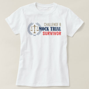 T-shirt CC Conversations Challenge B Faux Trial Survivor