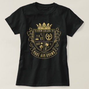 T-shirt CC Conversations pour connaître Dieu et le faire c