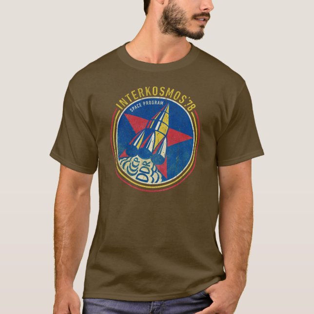 T-shirt CCCP-DDR Interkosmos 78 (Devant)