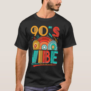 T-shirt CD ambiance 90 musique des années 90 Génération 19