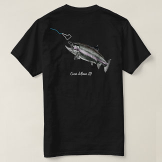 T-SHIRT CDA STEELHEAD - ICI PÊCHE PÊCHE - IDAHO FRAPPANT