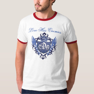 T-shirt CDO- la chemise des hommes de logo de BOUCLIER