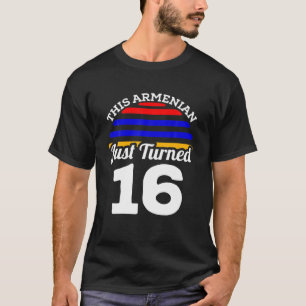 T-shirt Ce Arménien vient de tourner 16 Arménie 16E Annive