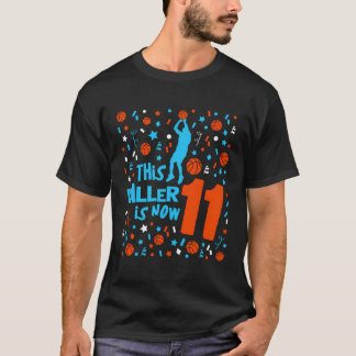 T-shirt Ce Baller Est Maintenant 11 Enfants 11E Anniversai