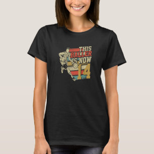 T-shirt Ce Baller est maintenant 14 mignon 14e anniversair