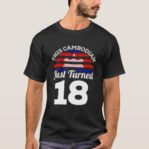 T-shirt Ce Cambodgien Vient De Transformer 18 Cambodge 18E