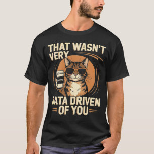 T-shirt Ce Chat Drôle N'était Pas Très Guidé Par Les Donné
