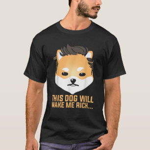 T-shirt Ce chien vous rendra riche Dogelon Mars Elon Meme
