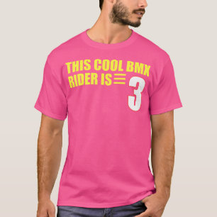 T-shirt Ce Cool Bmx Rider Est 3 Bicycle Bmx Drôle