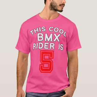 T-shirt Ce Cool Bmx Rider Est 5 Bicycle Bmx Drôle
