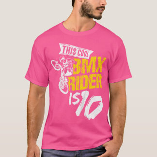 T-shirt Ce Cool Bmx Rider Est À 10 Ventilateurs De Vélos M