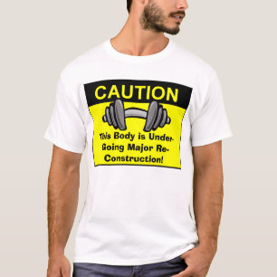 T-shirt Ce corps subit la reconstruction principale !