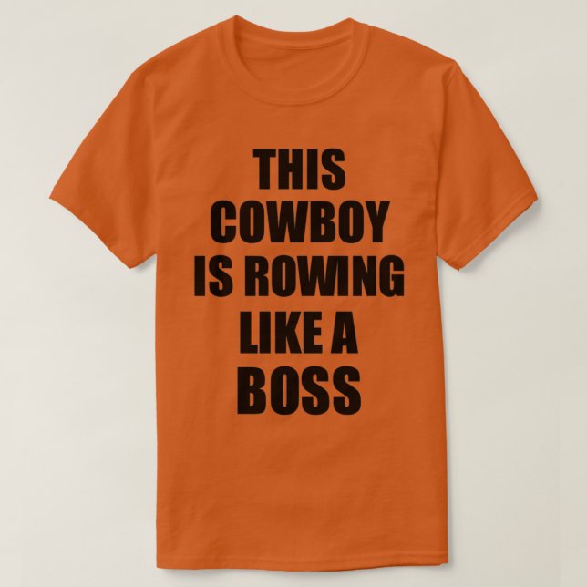 T-shirt Ce Cow-boy Est En Train D'Aiguiller Comme Un Cadea (Design devant)