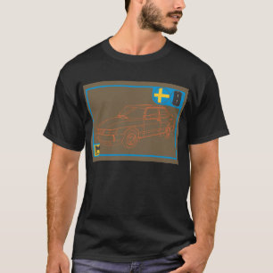 T-shirt CE de Saab 900