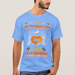 T-shirt Ce Dingue Chien Lady Curly Retriever Retriever Rev