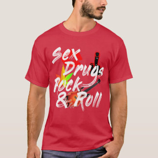 T-shirt Ce garçon de Rock and Roll se drogue