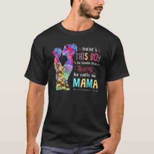 T-shirt Ce Garçon Qui M'A Volé Le Coeur M'Appelle Maman