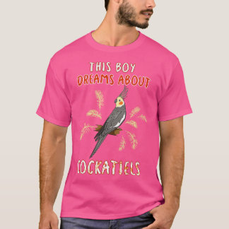 T-shirt Ce Garçon Rêve De Cockatiels