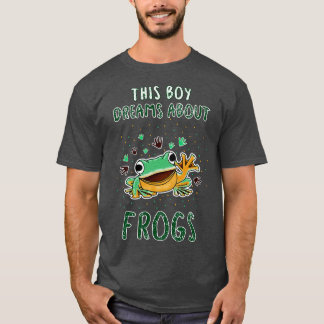 T-shirt Ce Garçon rêve de grenouilles