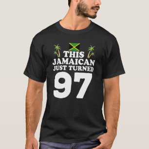 T-shirt Ce Jamaïcain vient d'avoir 97 ans Jamaïque 97ème a