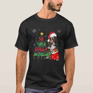 T-shirt Ce Jolly Assez Bernese Mountain Dog Joyeux Chris