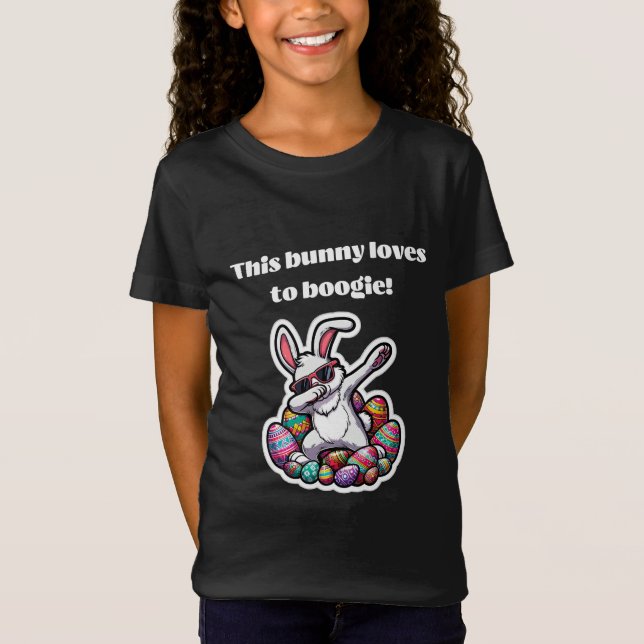 T-Shirt Ce lapin adore faire du bogie ! (Devant)