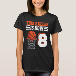 T-shirt Ce Ller a maintenant 8 ans Sketll 8e anniversaire