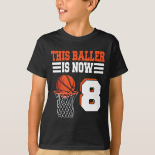 T-shirt Ce Ller a maintenant 8 ans Sketll 8e anniversaire