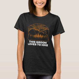 T-shirt Ce marié adore faire de la randonnée Groupe de ran