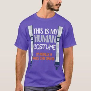 T-shirt Ce Mon Costume Humain Ix27m Vraiment Un Pilote De 
