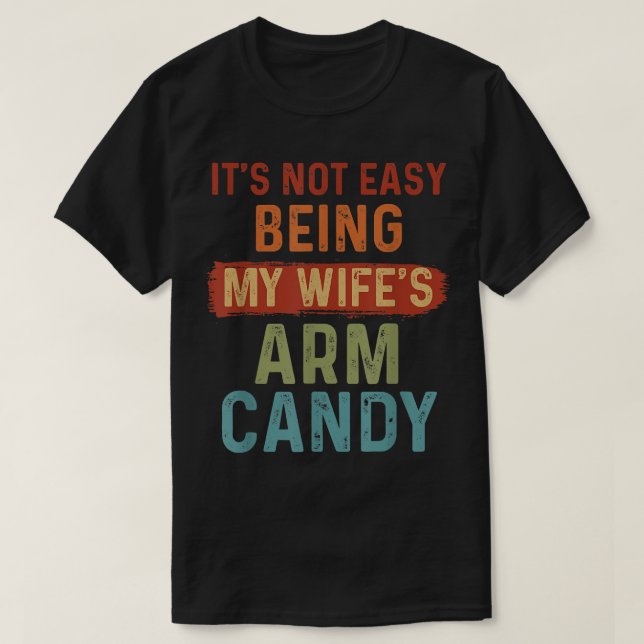 T-shirt Ce N'Est Pas Facile D'Être Mes Filles Brun Candy 2 (Design devant)