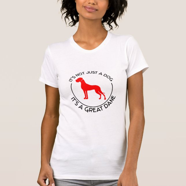 T-shirt Ce n'est pas juste un chien (Devant)