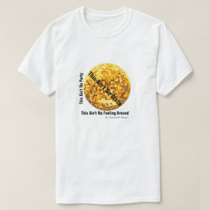 T-shirt Ce n'est pas la fête - Une chemise de Monsieur P