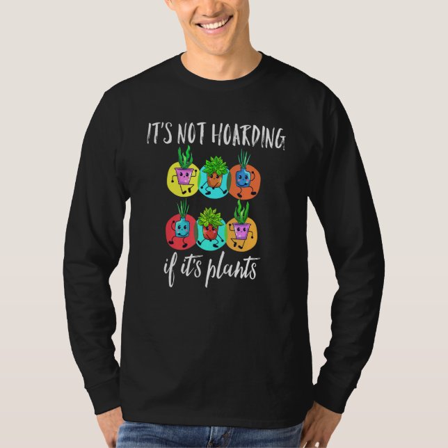 T-shirt Ce n'est pas l'hébergement si c'est le jardinage P (Devant)