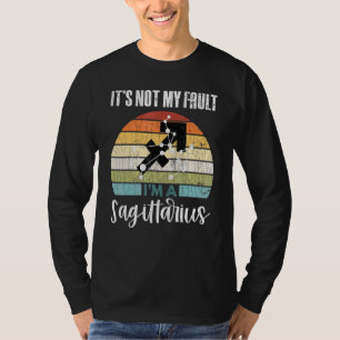 T-shirt Ce n'est pas ma faute Sagittaire Signe du zodiaque