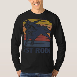 T-shirt Ce N'est Pas Mon Premier Cavalier De Taureau De Ro