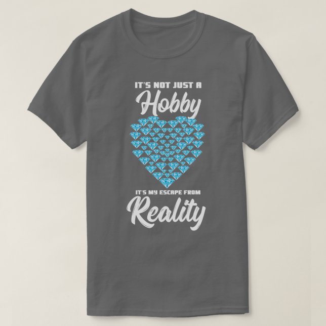 T-shirt Ce N'Est Pas Seulement Un Hobby, C'Est Mon Échappe (Design devant)