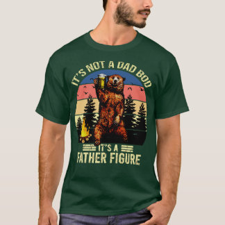 T-shirt Ce n'est pas un corps de père C'est une figure de 