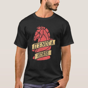 T-shirt Ce n'est pas un jeu d'échecs de cheval