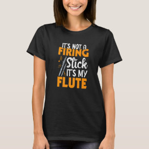 T-shirt Ce n'est pas un joueur de flûte de tir Flutist