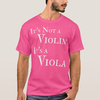 T-shirt Ce N'Est Pas Un Violon C'Est Un Orchestre Viola Dr